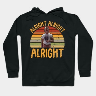 Alright Alright Alright Vintage 70s 80s 90s Hoodie